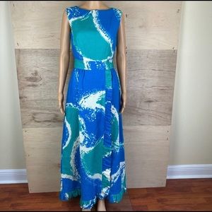 Vintage Malia Honolulu Hawaiian Dress